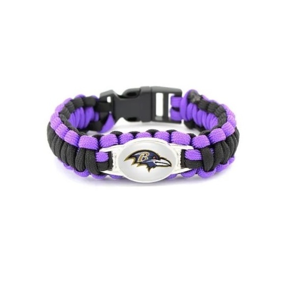 Ravens Paracord Bracelet - Picture 1 of 1